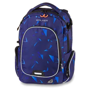 Školský batoh Walker Campus Evo Wizzard Laser Blue